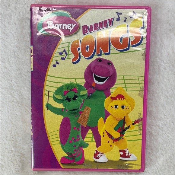 Barney Songs DVD - Pink and Yellow - Picture 1 of 3